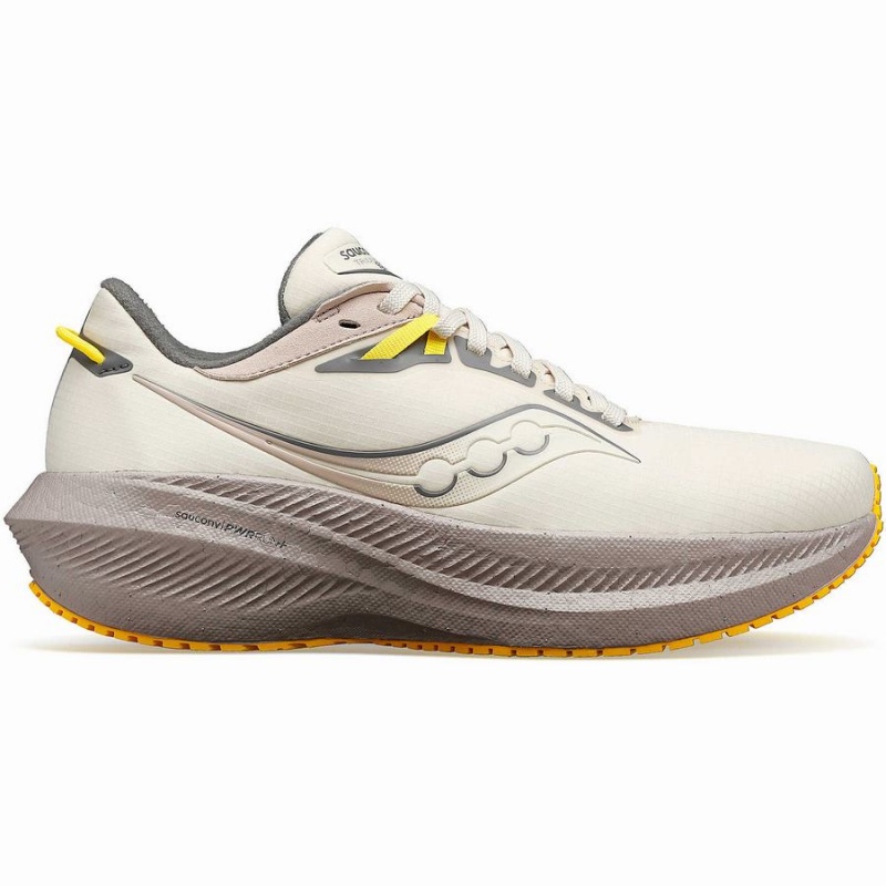 Saucony Triumph 21 RUNSHIELD Fjellsko Dame Beige | S70284-B91