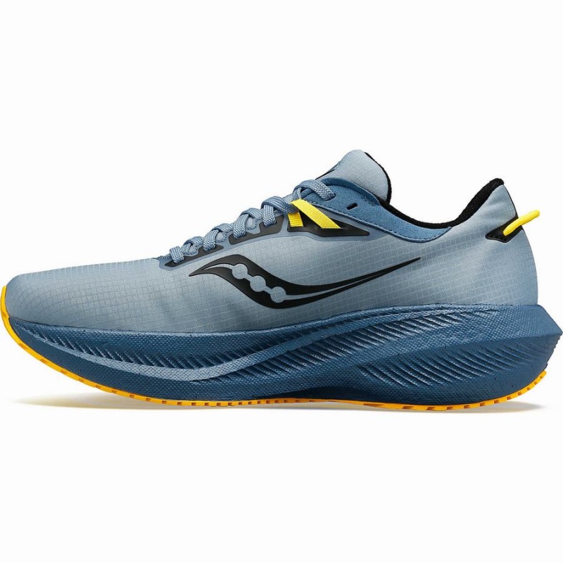 Saucony Triumph 21 RUNSHIELD Løpesko Herre Blå | S25364-S31