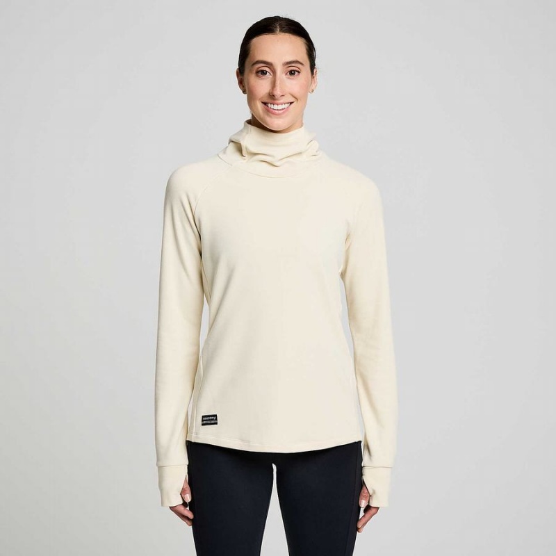 Saucony Triumph Tunic Hettegenser Dame Beige | S37491-Y12