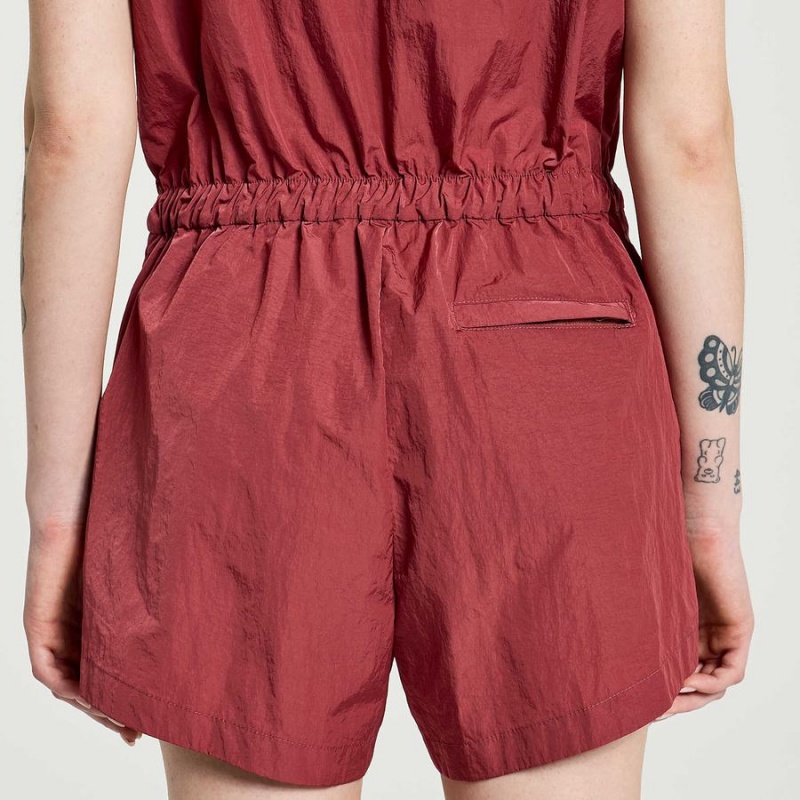 Saucony Unwind Romper Jumpsuit Dame Apple Butter | S81025-Q92