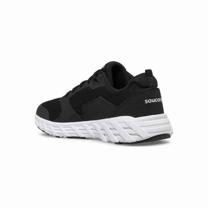 Saucony Vind 2.0 Blonder Sneaker Løpesko Barn Svarte Hvite | S96250-Z81