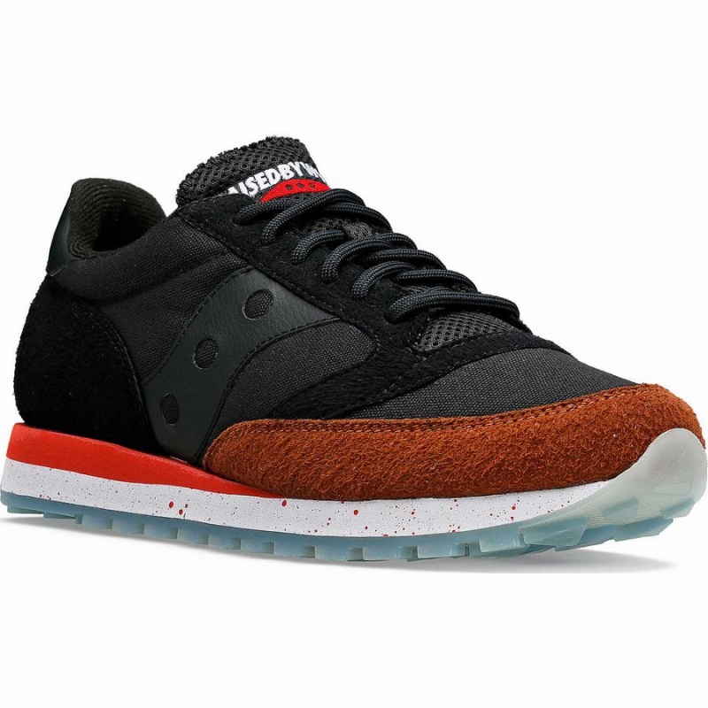 Saucony X Raised by Wolves Jazz 81 Joggesko Dame Grå Svarte | S60538-V72