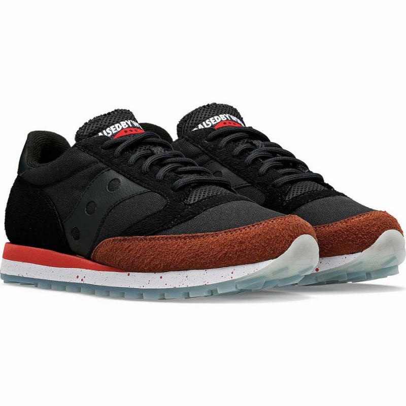 Saucony X Raised by Wolves Jazz 81 Joggesko Herre Grå Svarte | S37296-D12