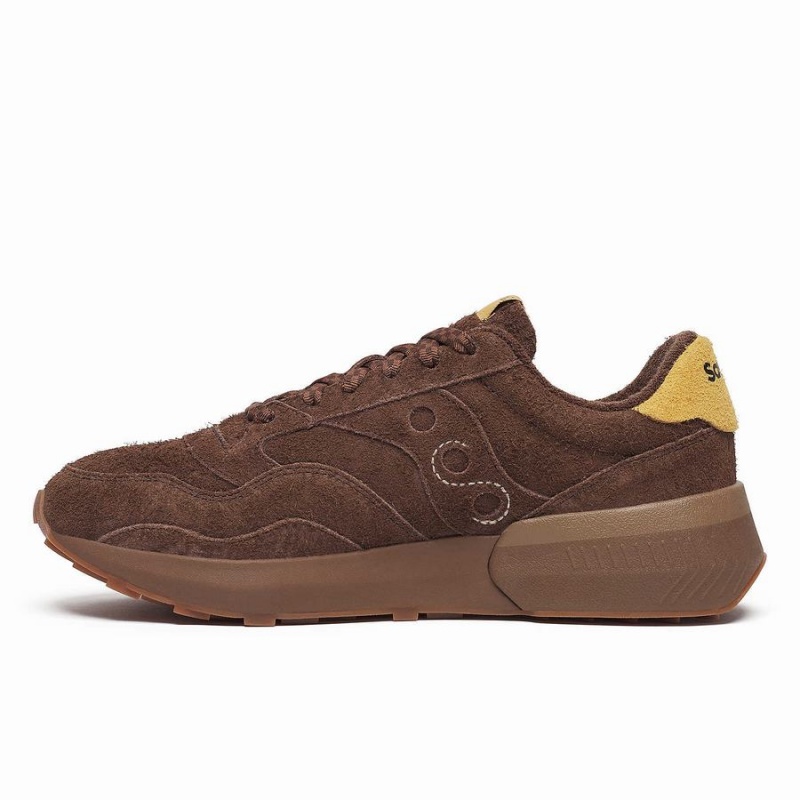 Saucony X Universal Works Jazz NXT Joggesko Herre Brune | S51496-A90