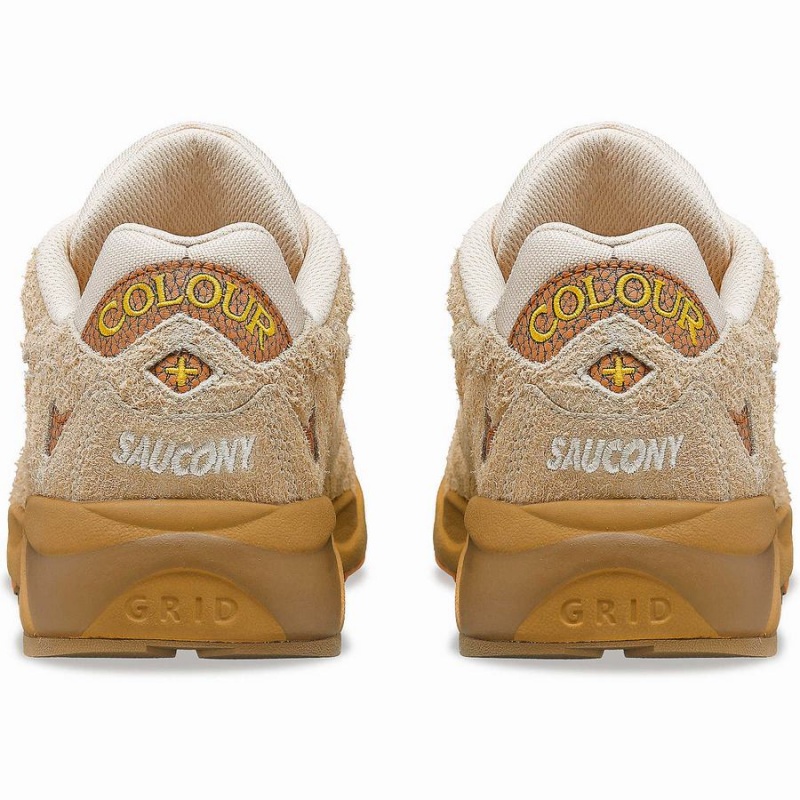 Saucony x Colour Plus Grid Shadow 2 Joggesko Dame Brune | S46958-A24